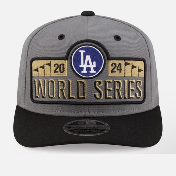 Dodgers New Era 2024 National League Champions Locker Room Hat, NEW - Picture 2 of 8